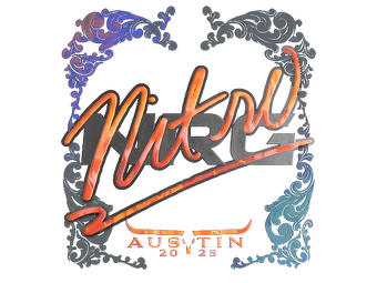 Sticker | nitr0 (Holo) | Austin 2025 image