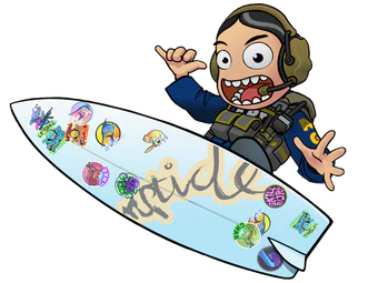 Riptide Surf Shop Sticker Collection image