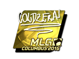 Sticker | coldzera (Gold) | MLG Columbus 2016 image