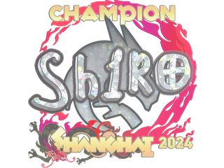 Sticker | sh1ro (Glitter, Champion) | Shanghai 2024