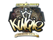 Sticker | kinqie (Gold) | Berlin 2019 image