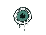 Sealed Graffiti | Eye Spy (Frog Green) image