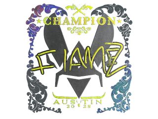 Sticker | FlameZ (Holo, Champion) | Austin 2025