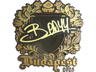 Sticker | bodyy (Gold) | Budapest 2025