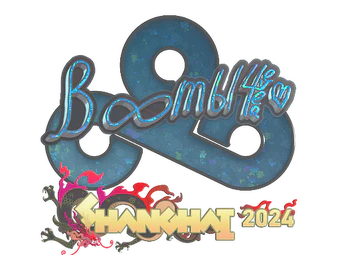 Sticker | Boombl4 (Glitter) | Shanghai 2024 image