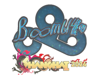 Sticker | Boombl4 (Glitter) | Shanghai 2024 image