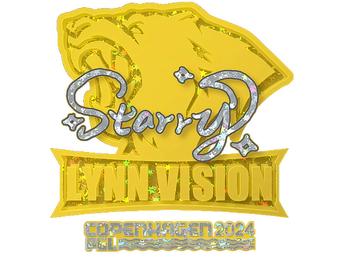 Sticker | Starry (Glitter) | Copenhagen 2024 image