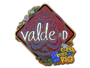 Sticker | v4lde (Glitter) | Rio 2022 image