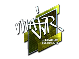 Sticker | MAJ3R (Foil) | Boston 2018 image