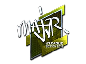 Sticker | MAJ3R (Foil) | Boston 2018 image