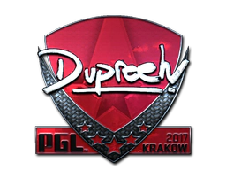 Sticker | dupreeh (Foil) | Krakow 2017 image