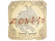 Sticker | zont1x | Austin 2025 image
