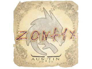 Sticker | zont1x | Austin 2025