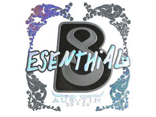 Sticker | esenthial (Holo) | Austin 2025