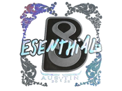 Sticker | esenthial (Holo) | Austin 2025 image