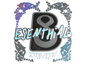 Sticker | esenthial (Holo) | Austin 2025 image