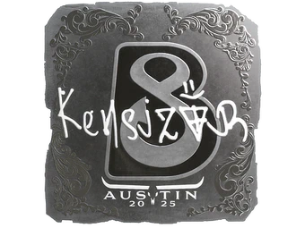 Sticker | kensizor (Foil) | Austin 2025 image
