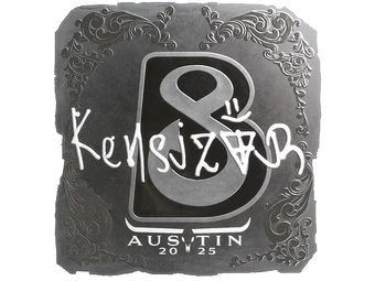 Sticker | kensizor (Foil) | Austin 2025 image