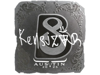Sticker | kensizor (Foil) | Austin 2025