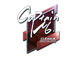 Sticker | captainMo (Foil) | Boston 2018 image