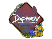 Sticker | dupreeh (Glitter) | Rio 2022 image