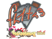 Sticker | FL1T (Glitter) | Shanghai 2024 image