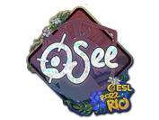 Sticker | oSee (Glitter) | Rio 2022 image