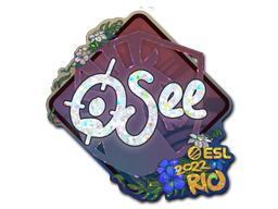Sticker | oSee (Glitter) | Rio 2022 image