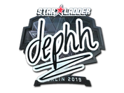 Sticker | dephh (Foil) | Berlin 2019 image
