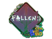 Sticker | FalleN (Glitter) | Rio 2022 image
