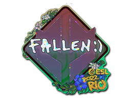 Sticker | FalleN (Glitter) | Rio 2022 image