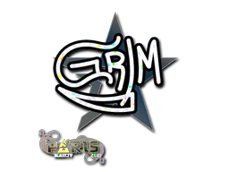 Sticker | Grim (Glitter) | Paris 2023 image