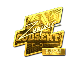 Sticker | znajder (Gold) | Atlanta 2017 image