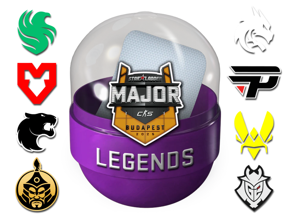Budapest 2025 Legends Sticker Capsule
