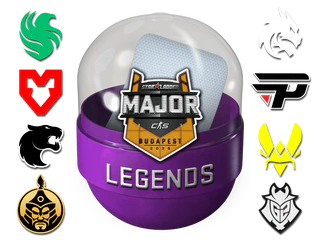 Budapest 2025 Legends Sticker Capsule