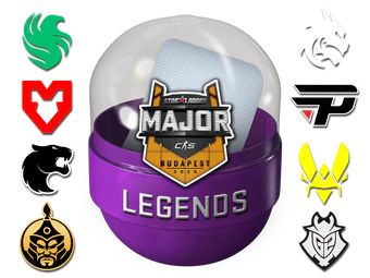Budapest 2025 Legends Sticker Capsule image