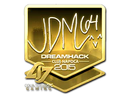 Sticker | jdm64 (Gold) | Cluj-Napoca 2015 image
