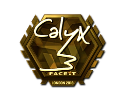 Sticker | Calyx (Gold) | London 2018 image