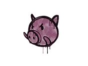 Sealed Graffiti | Piggles (Princess Pink) image