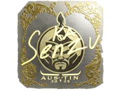 Sticker | Senzu (Gold) | Austin 2025 image