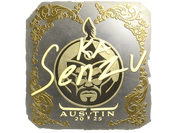 Sticker | Senzu (Gold) | Austin 2025 image
