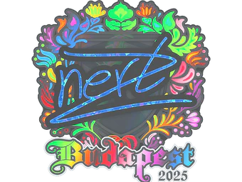 Sticker | NertZ (Holo) | Budapest 2025 image