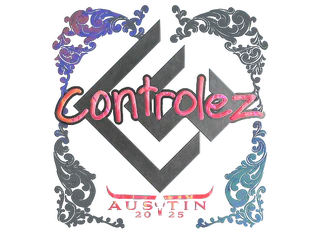 Sticker | controlez (Holo) | Austin 2025