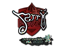 Sticker | Jerry (Glitter) | Antwerp 2022 image