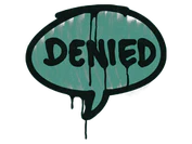Sealed Graffiti | Denied (Frog Green) image