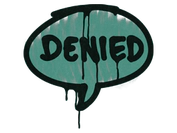 Sealed Graffiti | Denied (Frog Green) image