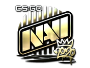 Sticker | Natus Vincere (Gold) | 2020 RMR image