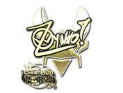 Sticker | ZywOo (Gold, Champion) | Paris 2023 image