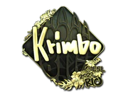 Sticker | Krimbo (Gold) | Rio 2022 image