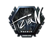 Sticker | tiziaN (Foil) | London 2018 image
